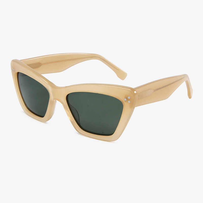 Sun Glasses Handmade High Quality Acetate Sunglasses 23SA020