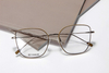 Cat Eye Frame Metal Optical Eyeglasses 22ST024