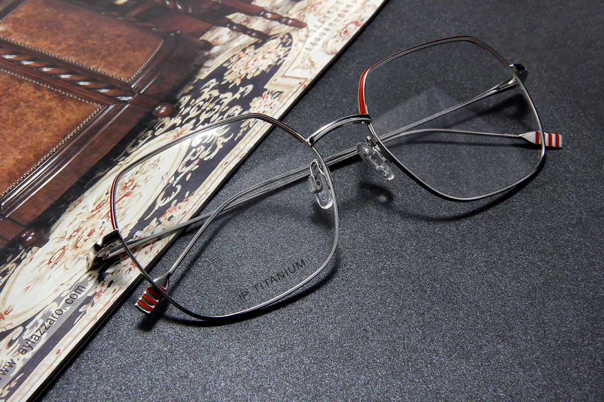 Metal Optical Frame Titanium Eyeglasses 22ST022