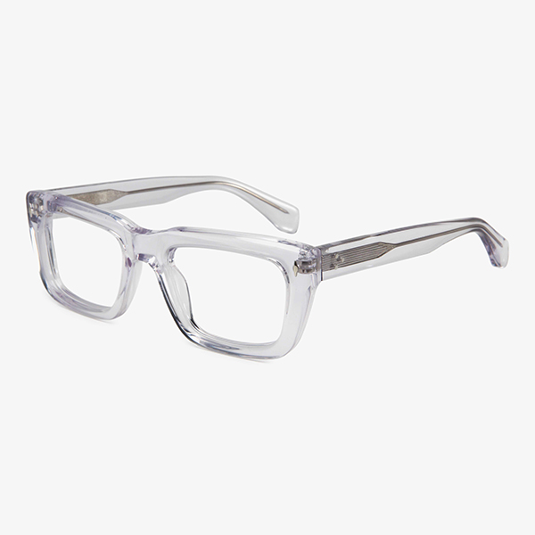 Rectangular Acetate Frame Eyewear Heavy Style 882222