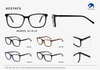 Slim Acetate Optical Frame Eyeglasses 23SA018