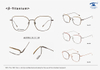 Cat Eye Frame Metal Optical Eyeglasses 22ST024