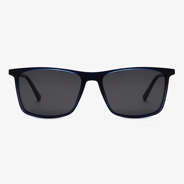 Rectangular TR90 Sunglasses Clip On Eyeglasses RX7056