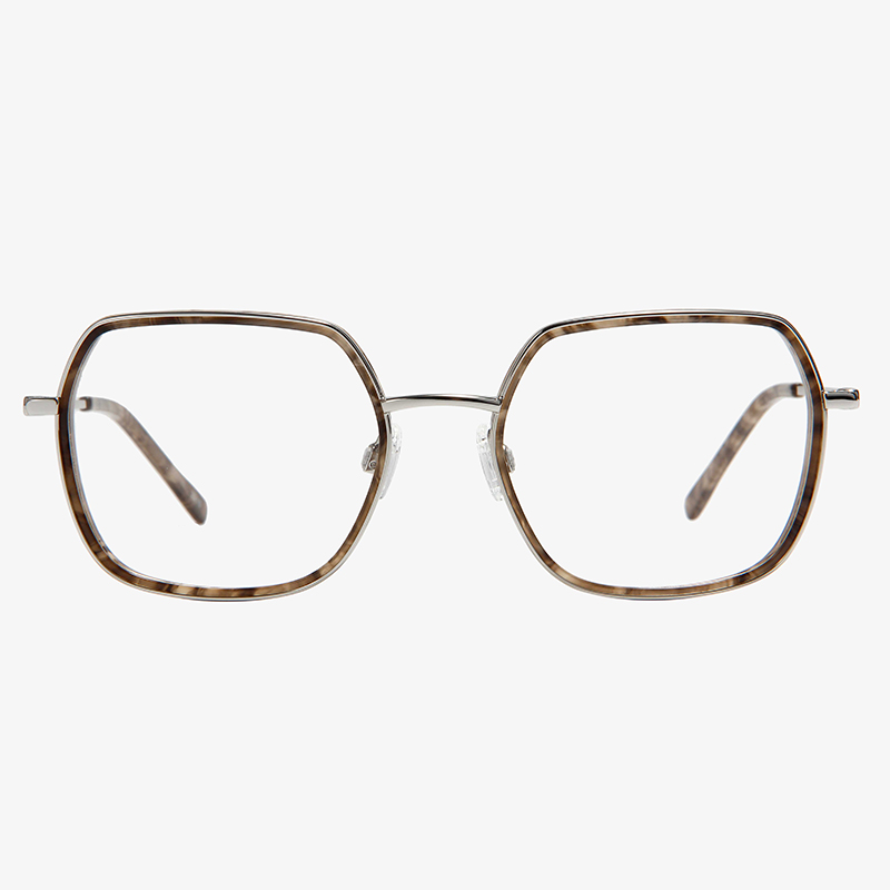 High End Acetate Metal Frame Optical Eyeglasses 22ST028
