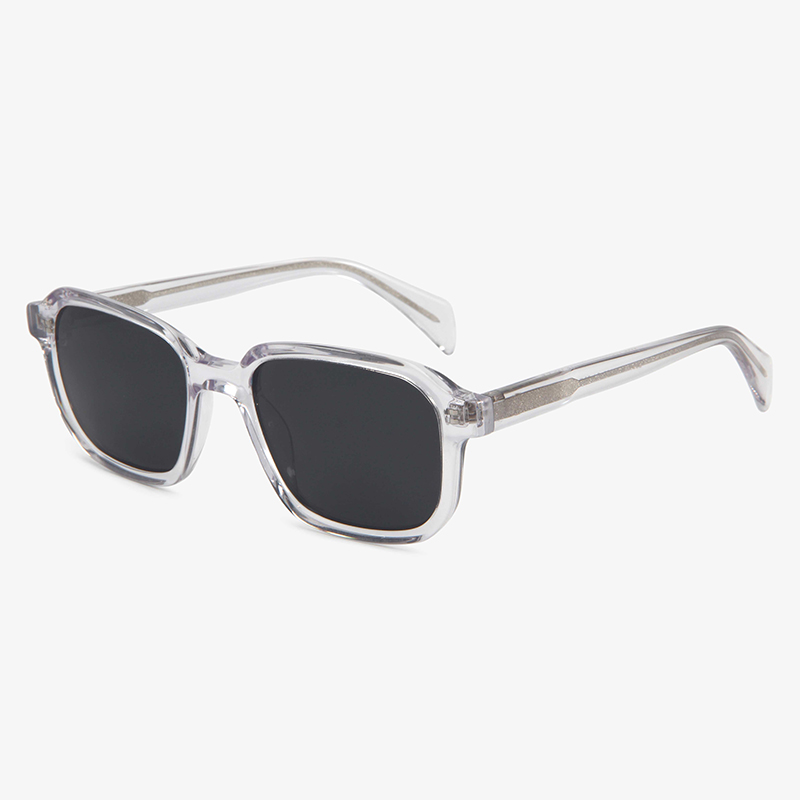 Slim Acetate Sunglasses Men Style Women Frames 23SA009