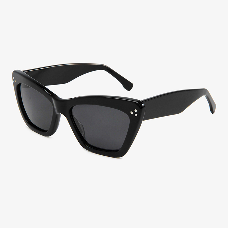 Sun Glasses Handmade High Quality Acetate Sunglasses 23SA020