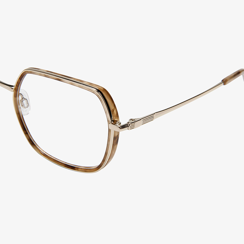 High End Acetate Metal Frame Optical Eyeglasses 22ST028