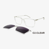 Eyeglasses Men Style Rectangular TR90 Sunglasses Frames RX7079