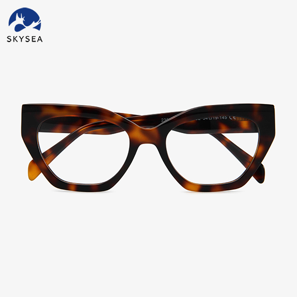 Acetate Square Shape Fashionable Eyeglasses For Men Women 23SA021