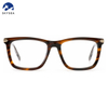 High Quality Acetate Frame Metal Temple Women Men Optical Glasses Eyewear