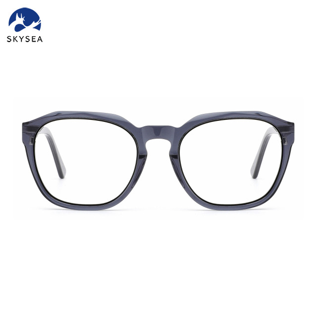2025 New Neutral High Quality Retro Color Acetate Men's Optical Glasses
