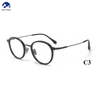 Vintage Titanium Eyeglasses Frame Eyewear Spectacles for Men Round Myopia Glasses Women Retro Optical Glasses