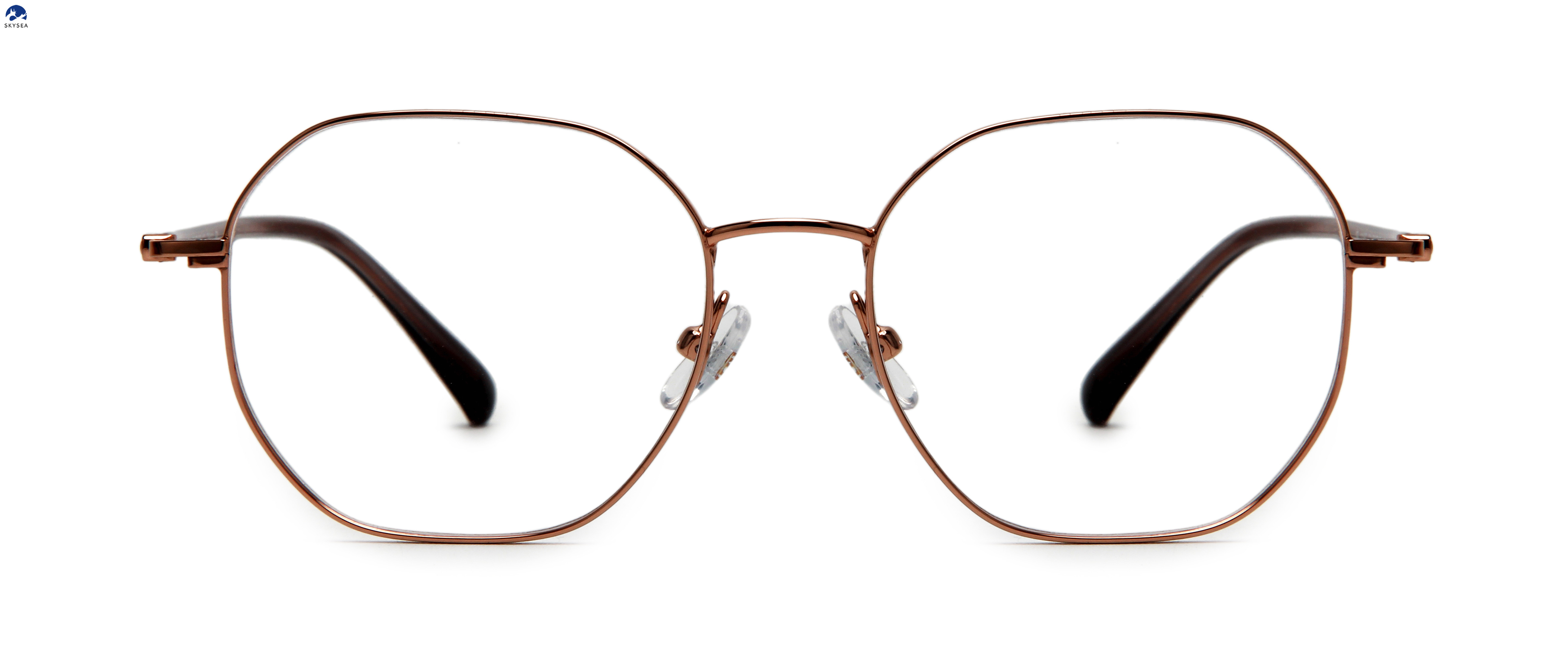 New High Quality Metal Spectacle Frames Women Custom Logo Optical Frame Eyewear