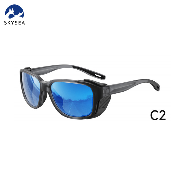 Outdoor Fishing Beach Surfing Sunglasses Mens Uv400 Polarized Sport Sun Glasses Tr90 Frame