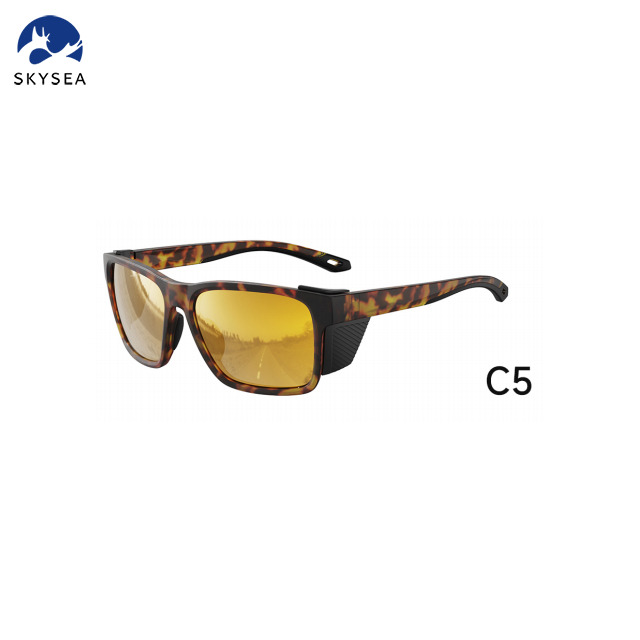 Mens Uv400 Polarized Sport Sun Glasses Tr90 Frame Outdoor Fishing Beach Surfing Sunglasses