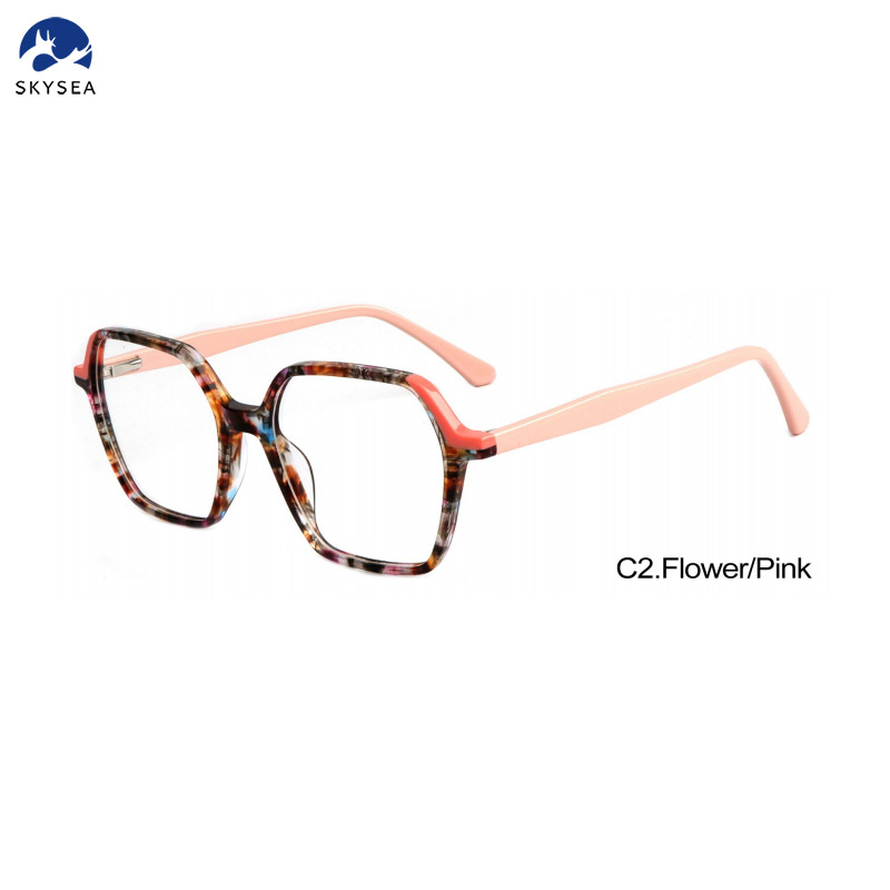 Factory Price Acetate Eyeglasses Frame Fashion Acetate Optical Eyeglasses Frames