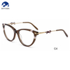 2025 Hot Sales Vintage Style Acetate Mix Metal Eyeglasses Frames