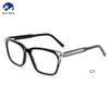 Factory Wholesale Acetate Mix Metal Eyeglasses Frames Custom logo