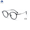 Vintage Titanium Eyeglasses Frame Eyewear Spectacles for Men Round Myopia Glasses Women Retro Optical Glasses