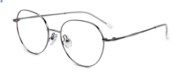 Business Eyewear Glasses Frame Round Eyeglasses Spectacle Glasses Women Men Optical Frame