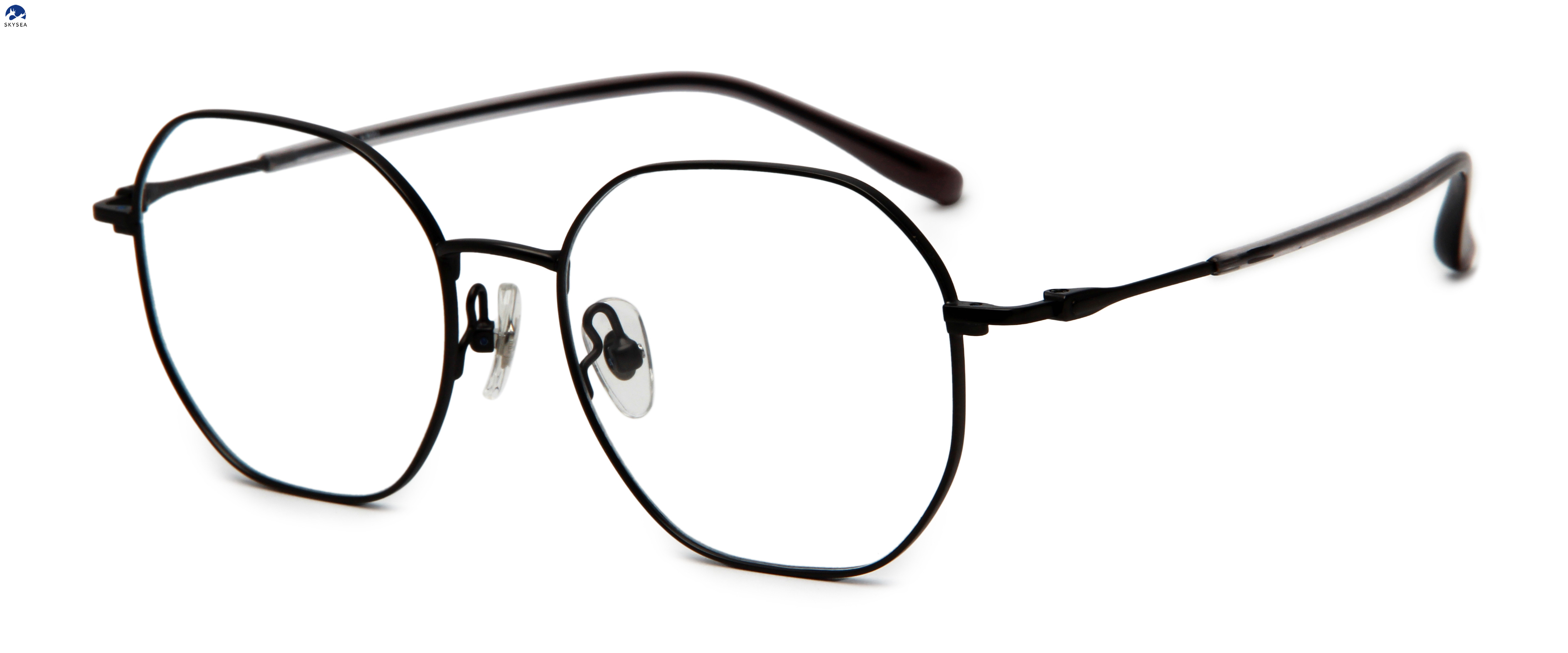 Custom Logo Frame Full Rim Durable Metal Optical Frames for Unisex