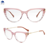Fashionable Acetate Combine Eyeglasses Frames Cat Eye Optical Frames Spectacle Eyewear Optical Frames