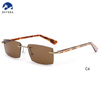 High quality Fashion Women Men Sunglasses Gradient Rimless Sunglasses Metal Sun Glasses Vintage Sunglasses 