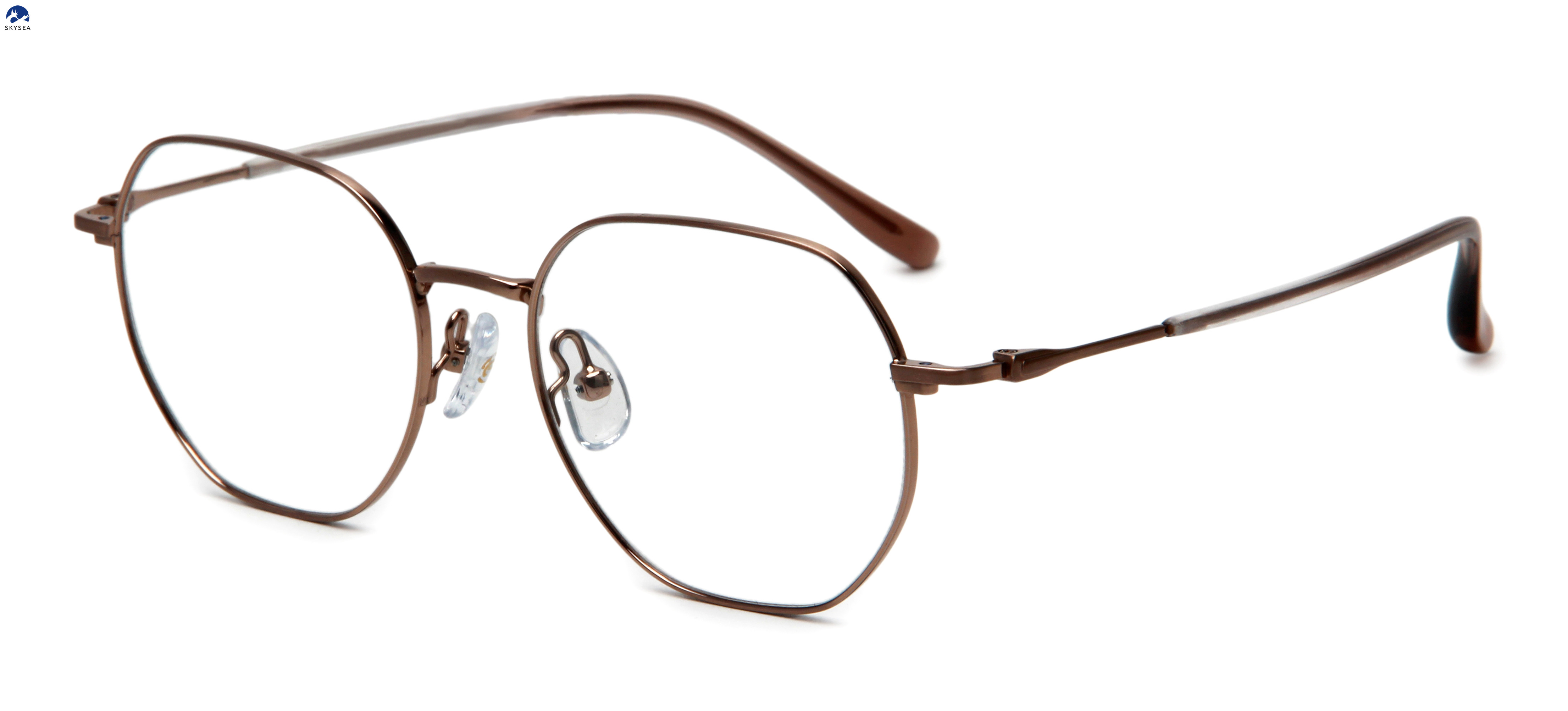 Hot Sale High Quality Optical Frame Full Rim Durable Metal Optical Frames for Unisex