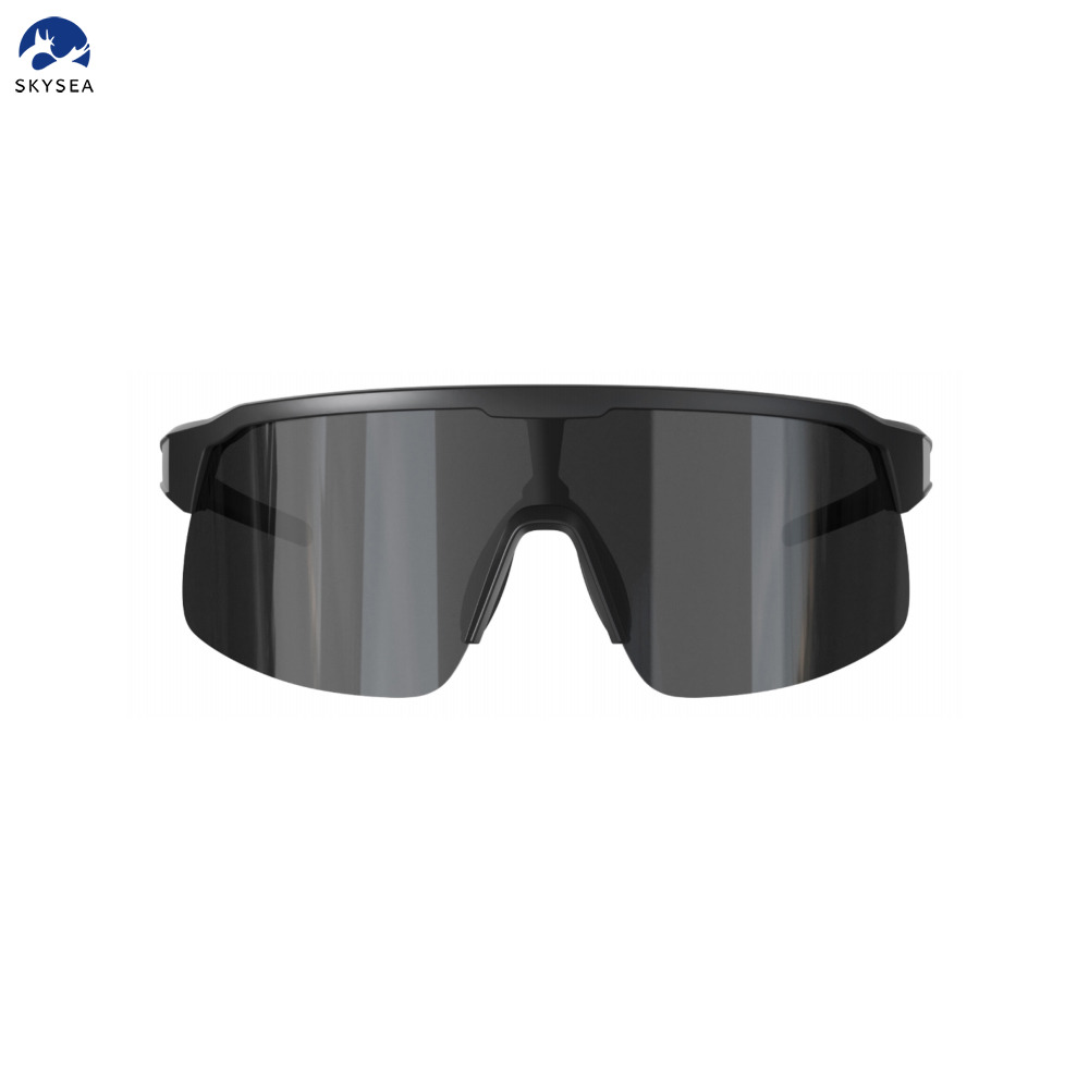 Customized TR90 Frame Cycling Glasses & Goggles Sports Bike Sunglasses with Windproof Protective Mirror Running Mountain Biking