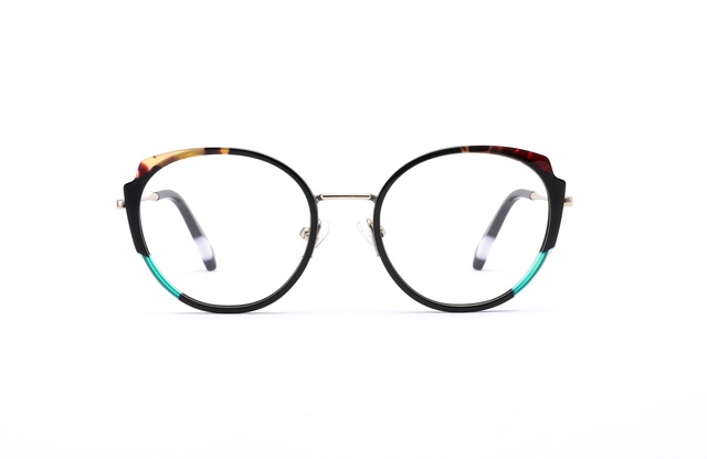 In Stock Metal Eyewear Glasses Optical Frame With figure 24SS037