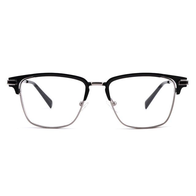 New Double Color Plating Design Optical Frame For Men Eyeglasses 8667