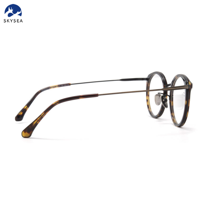 Vintage Titanium Eyeglasses Frame for Men Round Glasses Women Retro Optical Glasses Frame Eyewear Spectacles