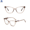 New Fashion Stylish Women Ladies Cateye Custom Prescription Glasses Acetate Optical Frames Wholesale