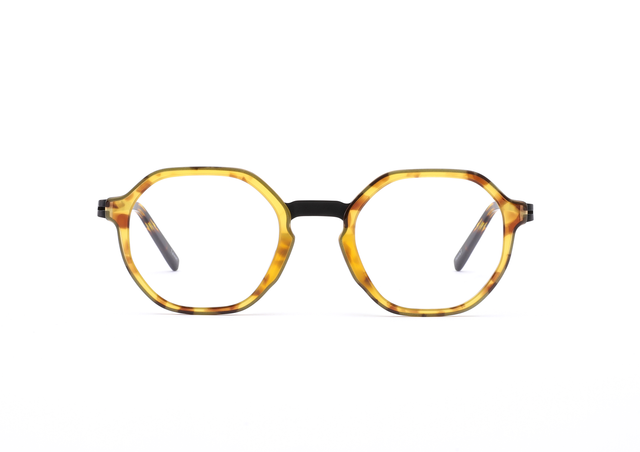 Fashion patterned optical titanium alloy eyeglass frame 24SS033