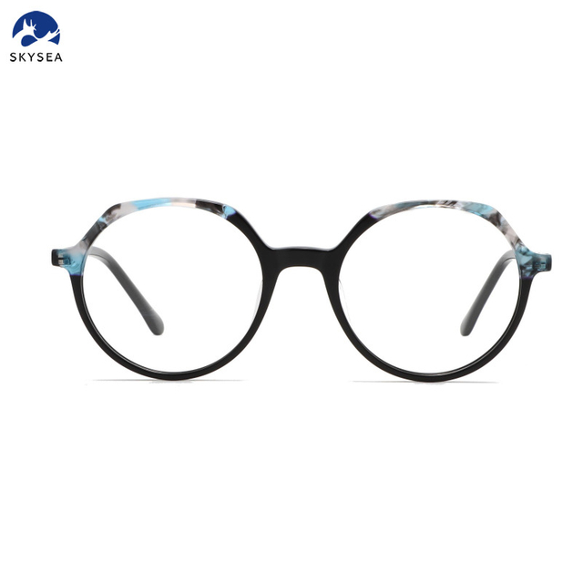 Newest Fashion High End Acetate Eyewear for Women Men Colorful Acetate Eyeglasses Frames