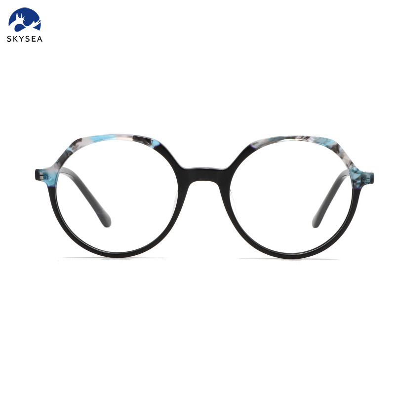 Newest Fashion High End Acetate Eyewear for Women Men Colorful Acetate Eyeglasses Frames