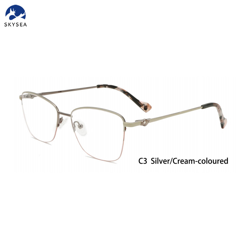 Women Luxury Eyeglasses Custom Logo Optical Glasses Female Eye Glasses Frames Monturas Opticas