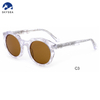 High Quality Acetate Polarized Sunglasses Custom Retro Round Frame Sunglasses 2025 Sunglasses Unisex 