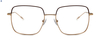 Spectacle Square Metal Glasses Women Custom Logo Optical Frame Metal Eyeglasses Frames