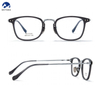Factory Wholesaler Luxury Titanium Optical Frame Eyeglasses High Quality Full Frame Glasses