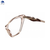 New Fashion Stylish Women Ladies Cateye Custom Prescription Glasses Acetate Optical Frames Wholesale