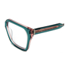 Colorful Acetate Eyeglass Frames for Woman New Arrival Colorful Eyeglasses Fashionable Multicolor Glasses Delicate Glasses Women