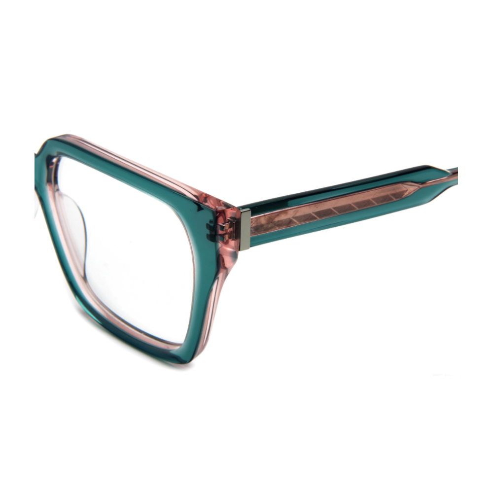 Colorful Acetate Eyeglass Frames for Woman New Arrival Colorful Eyeglasses Fashionable Multicolor Glasses Delicate Glasses Women