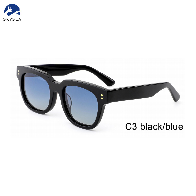 New Luxury Designer Polarized Sunglasses Handmade Classic Women and Men Sun Glasses for Customized Logo