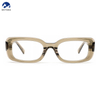 Newest Fashion Square Frame Acetate Eyeglasses Hand Made Custom OEM Glasses Women Men Optical Frames