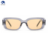 Fashion Accessories Rectangular Retro Small Square Punk Square Acetate Frame Sunglasses Unisex for Men And Women