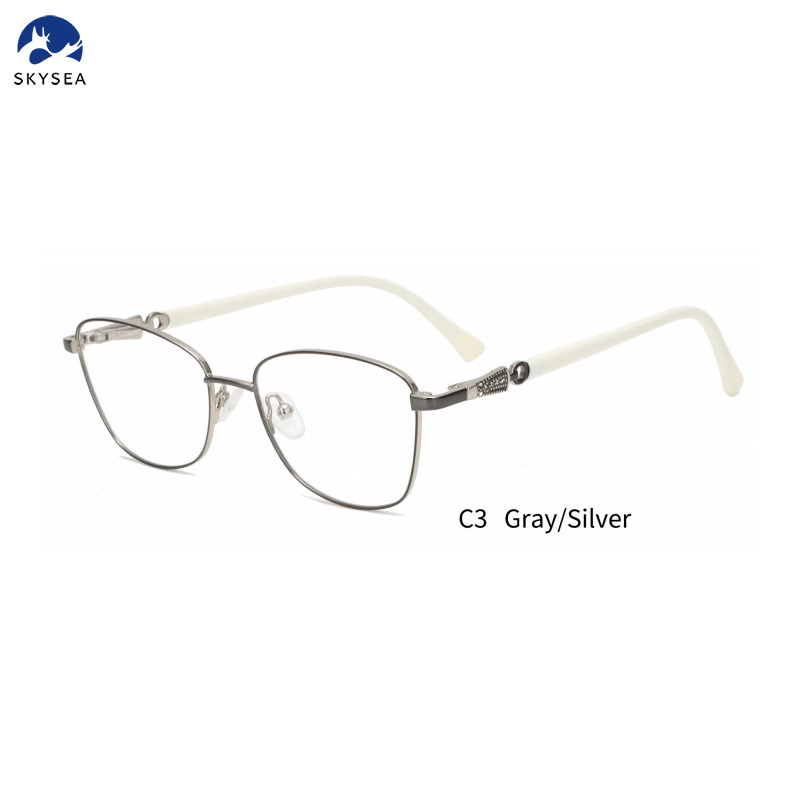Custom Logo Frame Optical Glasses Women Luxury Eyeglasses Female Eye Glasses Frames Monturas Opticas