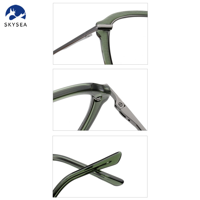 2025 Acetate Glasses Metal Optical Unisex Women Men Eyeglasses Fashion