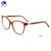 High Quality Retro Color Acetate Mix Metal Eyeglasses Frames