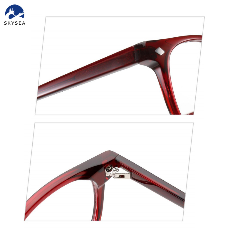 Rectangle Fashion Glasses Manufacturing Quality Acetate Glasses Frame Custom Logo Eyeglasses Frame